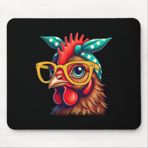 Hühner Ndana Mädchen - Geflügelbesitzerin Rancheri Mousepad