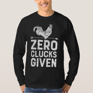 Hühner-Null-Klauen für Männer Frauen Bauer T-Shirt
