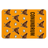 Hühner oder Eiertrommel Magnet (Horizontal)