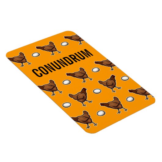 Hühner oder Eiertrommel Magnet (Rechte Seite)