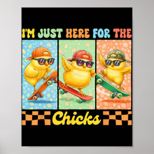 Hühner Ostertag Bauernhof Tierliebhaber Ich bin nu Poster
