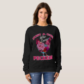 Hühner Pecker C Sweatshirt (Vorne ganz)