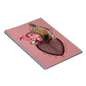 Hühner Pulling Heartstrings Notizblock (Rechte Seite)