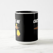HÜHNER SCHARREN AN MIR TASSE (Zentrum)
