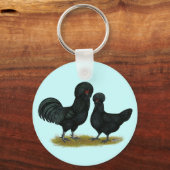 Hühner Schlüsselanhänger (Vorderseite)