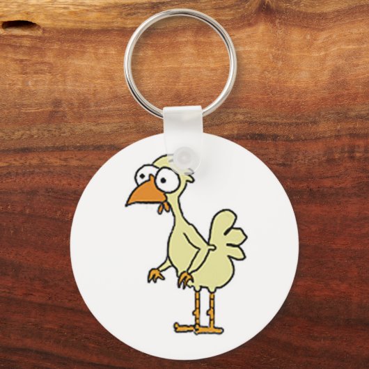 Hühner-Schlüsselanhänger Schlüsselanhänger (Vorderseite)