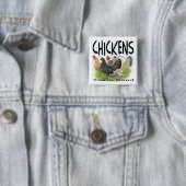 Hühner schmecken gut! button (Beispiel)