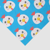 Hühner Seidenpapier (Ausschnitt)