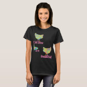 Hühner sind ein schönes Süße Tier T-Shirt (Vorne ganz)