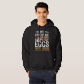 Hühner sind verdorbene Eier Geschmack Hoodie (Vorne ganz)