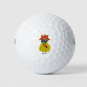 Hühner-Spaß Golfball (Vorderseite)