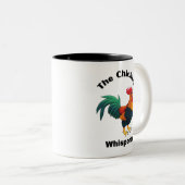 Hühner, Spaß, lustig Zweifarbige Tasse (VorderseiteRechts)