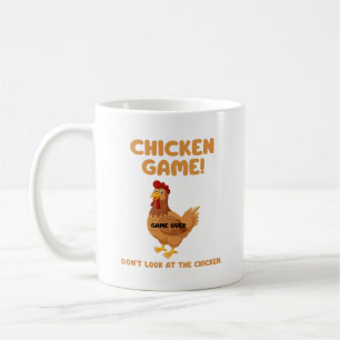 Hühner Spiel Schau nicht auf das Huhn Kaffeetasse
