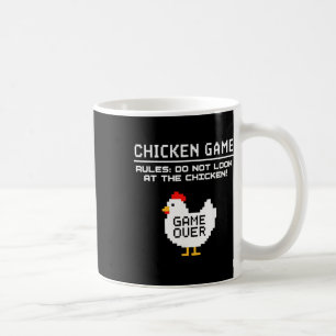 Hühner Spiel Schau nicht auf das Huhn Lustig Prakt Kaffeetasse