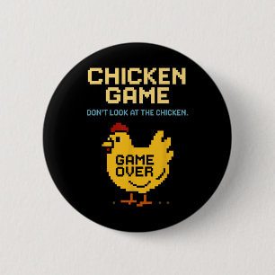 Hühner Spiel Schau nicht auf das Huhn Lustiges Huh Button