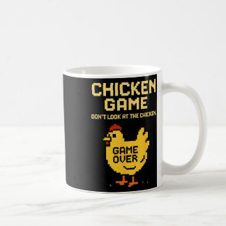 Hühner Spiel Schau nicht auf das Huhn Lustiges Huh Kaffeetasse
