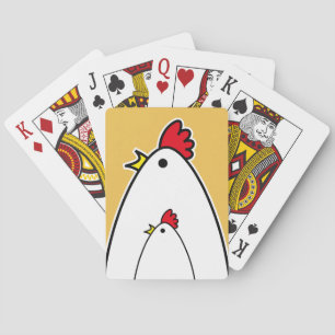 Hühner Spielkarten