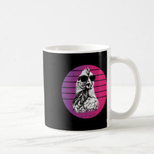 Hühner Sungles Cool Sketch Federn Humor Tier  Kaffeetasse