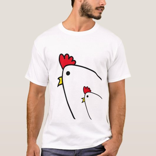 Hühner T-Shirt (Vorderseite)