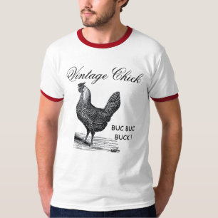 Hühner-T-Shirt "Vintage Wild Beast" Kollektion T-Shirt