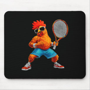 Hühner Tennis Mousepad