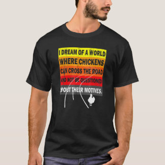 Hühner-Themen-T-Shirt Huhn-Liebhaber-verwandter Hu T-Shirt