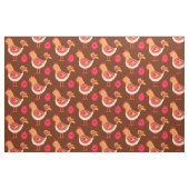 Hühner-und-Ei-Musterstoff Stoff (Fat Quarter (45,7 x 55,9 cm))