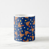 Hühner und Eier Kaffeetasse (Mittel)