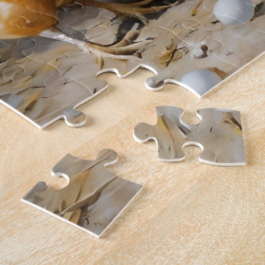 Hühner und Eier Puzzle (Seite)