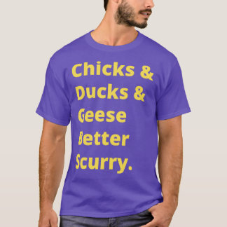Hühner und Enten und Gänse, besser Curry Klassik T T-Shirt