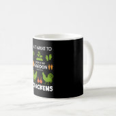 Hühner und Gartenbetriebe Kaffeetasse (VorderseiteRechts)