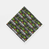 Hühner und Gartenbetriebe Serviette (Ecke)