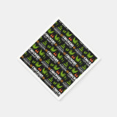 Hühner und Gartenbetriebe Serviette (Ecke)