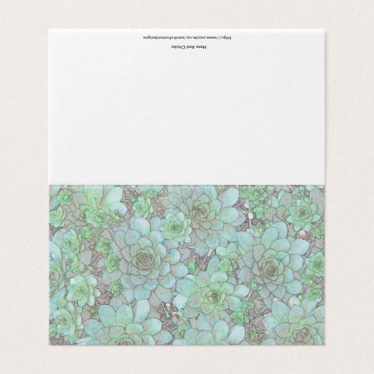 Hühner und Hühner (Außenseite Aufgefaltet)