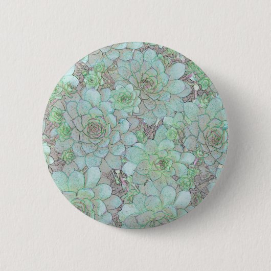 Hühner und Hühner Button (Vorderseite)