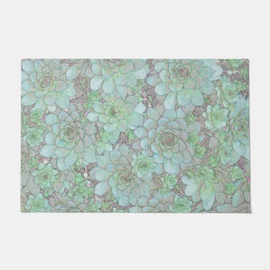 Hühner und Hühner Fußmatte (Vorderseite)