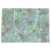 Hühner und Hühner Große Geschenktüte (Vorderseite)