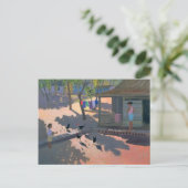 Hühner und Hühner Kuba 1997 Postkarte (Stehend Vorderseite)