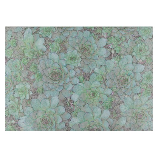 Hühner und Hühner Schneidebrett (Vorderseite)