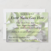 Hühner und Hühner - Sempervivum Einladung (Vorderseite)