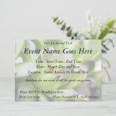 Hühner und Hühner - Sempervivum Einladung (Stehend Vorderseite)