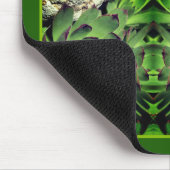 Hühner- und Hühnergarten Abstrakt Nah Mousepad (Ecke)