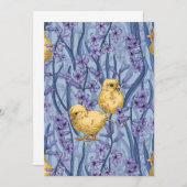 Hühner und Hyazinthen am Himmel (Vorne/Hinten)