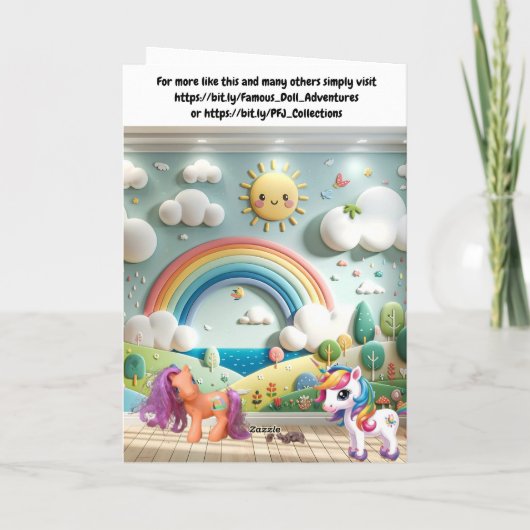 Hühner und Ostereier Karte (Rückseite)