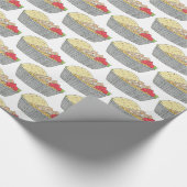 Hühner- und Reisplatterplatte NYC Halal Cart Food Geschenkpapier (Ecke)