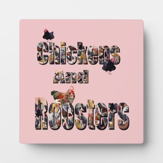 Hühner und Rinder, Fotoplatte (Vorderseite)