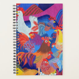 Hühner und Rooster Planer