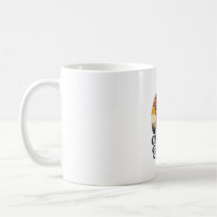 Hühner-Vater-Hahn Vintage-Sonnenuntergang-Vektor-D Kaffeetasse