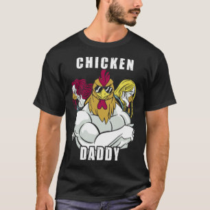 Hühner-Vater-Landwirt-Geflügelzüchter T-Shirt