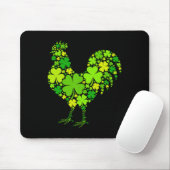 Hühner-Vater St. Patricks Day Irischer Bauer Shamr Mousepad (Mit Mouse)